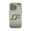 Purdue University Boilermakers Linen Clear Phone Case for Apple iPhone
