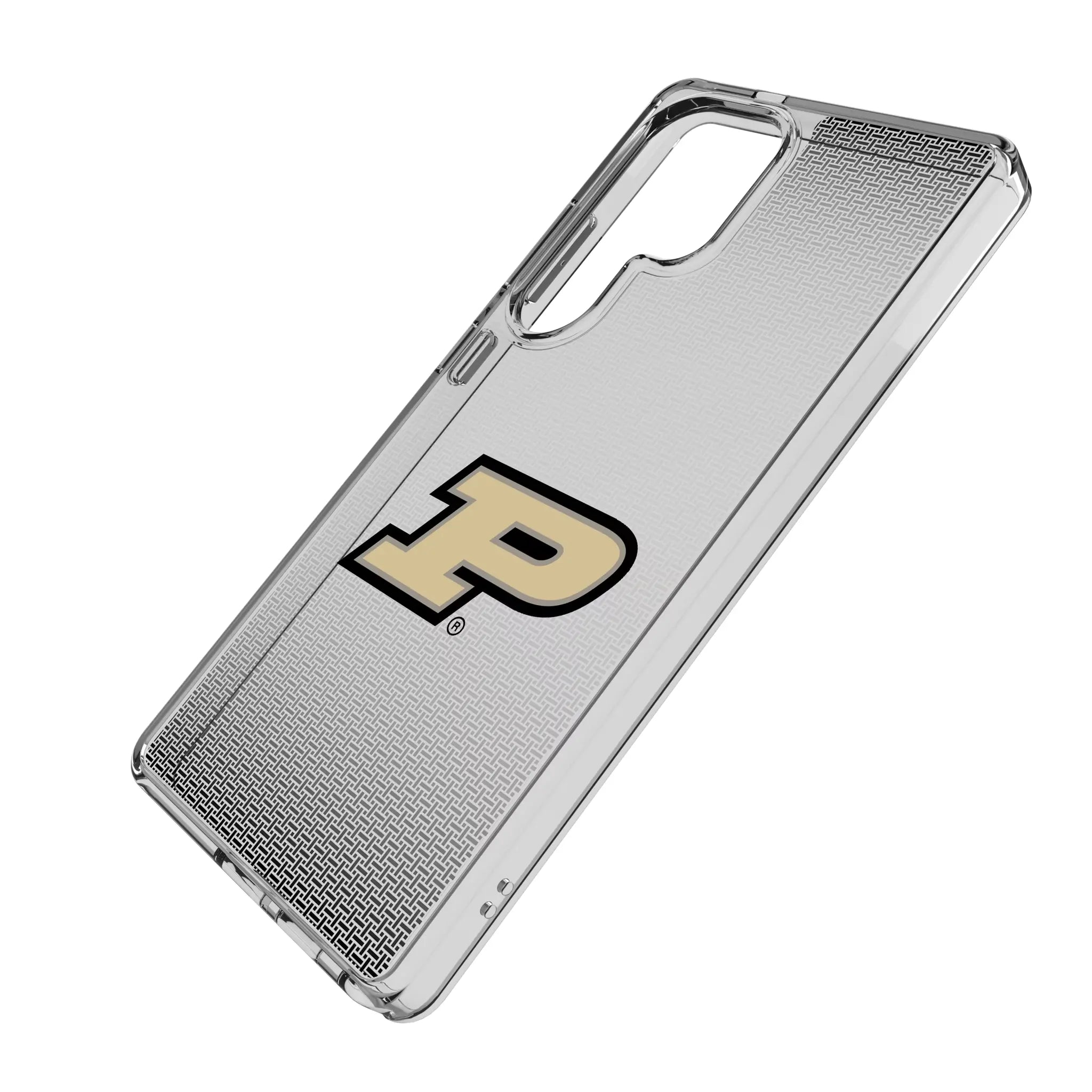 Purdue University Boilermakers Linen Clear Phone Case for Samsung Galaxy