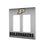 Purdue University Boilermakers Linen Hidden-Screw Light Switch Plate