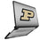 Purdue University Boilermakers Linen Laptop Case for Apple MacBook