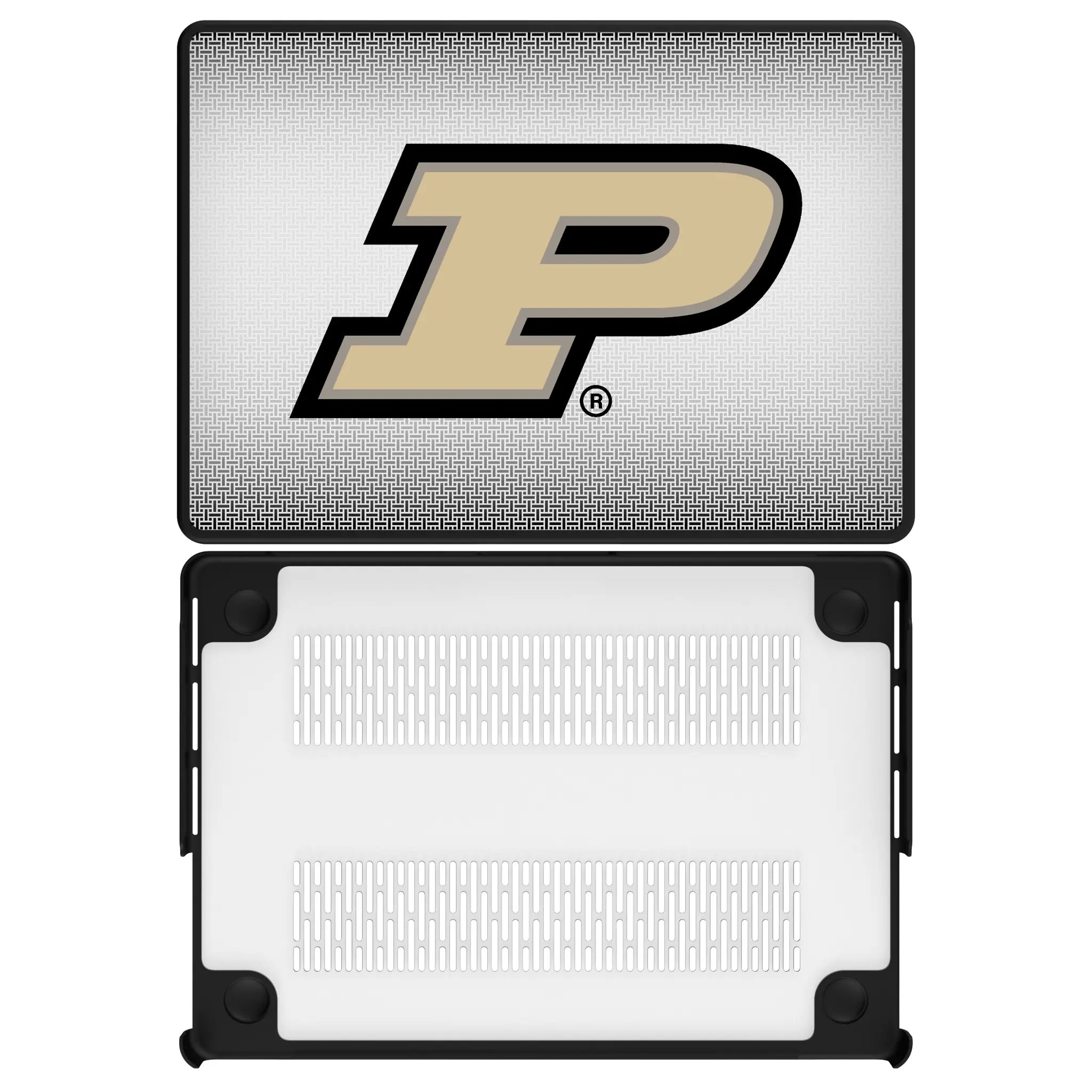 Purdue University Boilermakers Linen Laptop Case for Apple MacBook