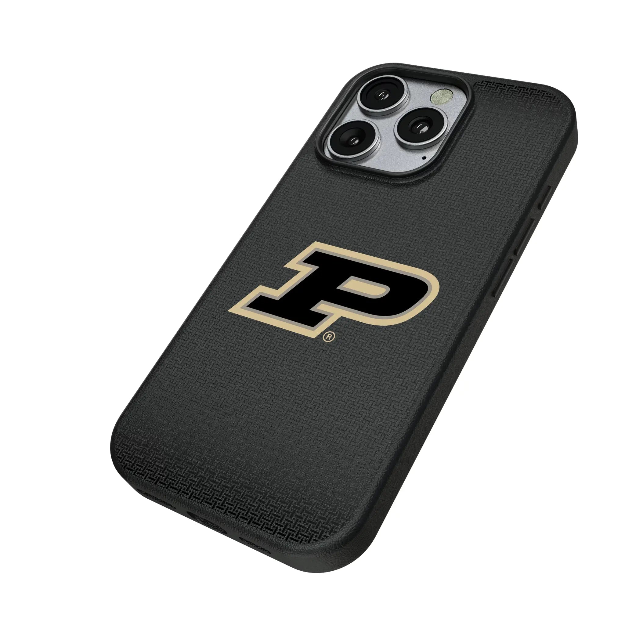 Purdue University Boilermakers Linen MagSafe Compatible Phone Case for Apple iPhone