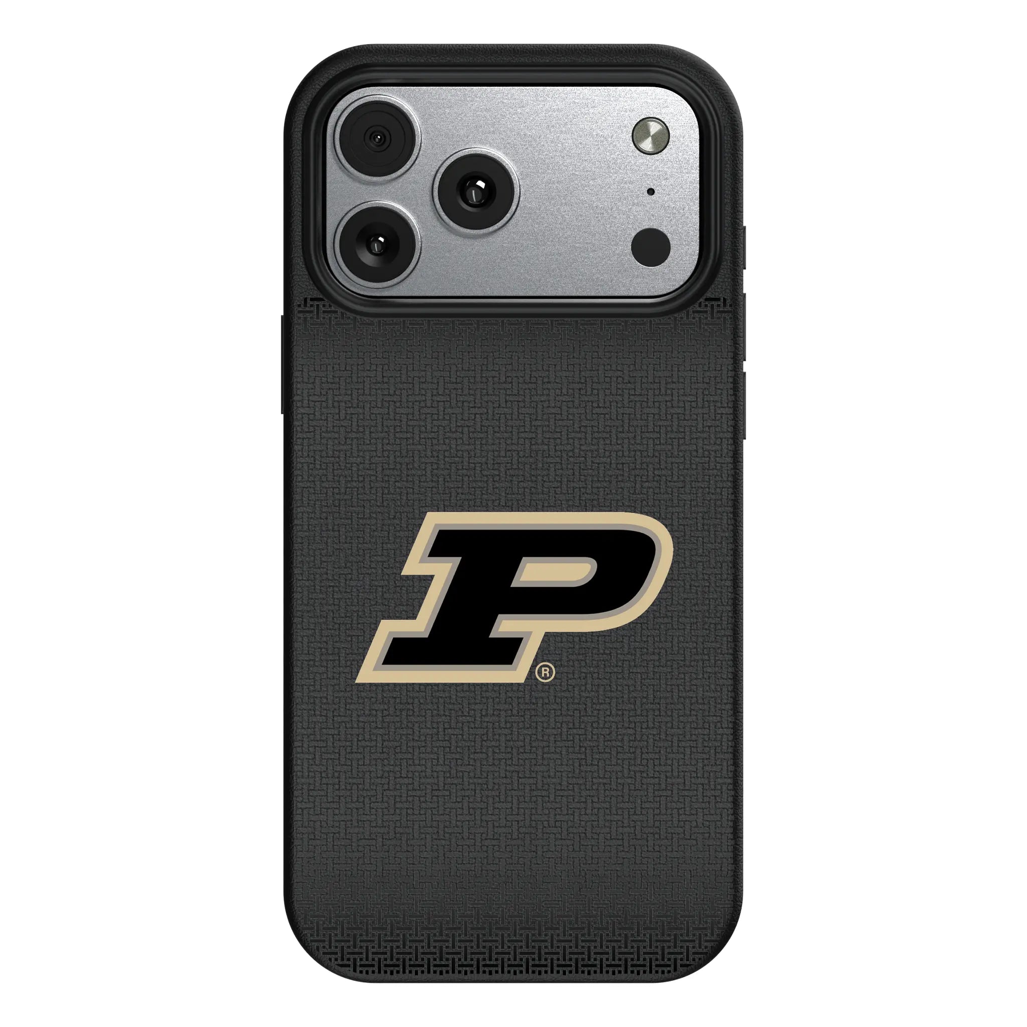 Purdue University Boilermakers Linen MagSafe Compatible Phone Case for Apple iPhone