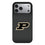Purdue University Boilermakers Linen MagSafe Compatible Phone Case for Apple iPhone