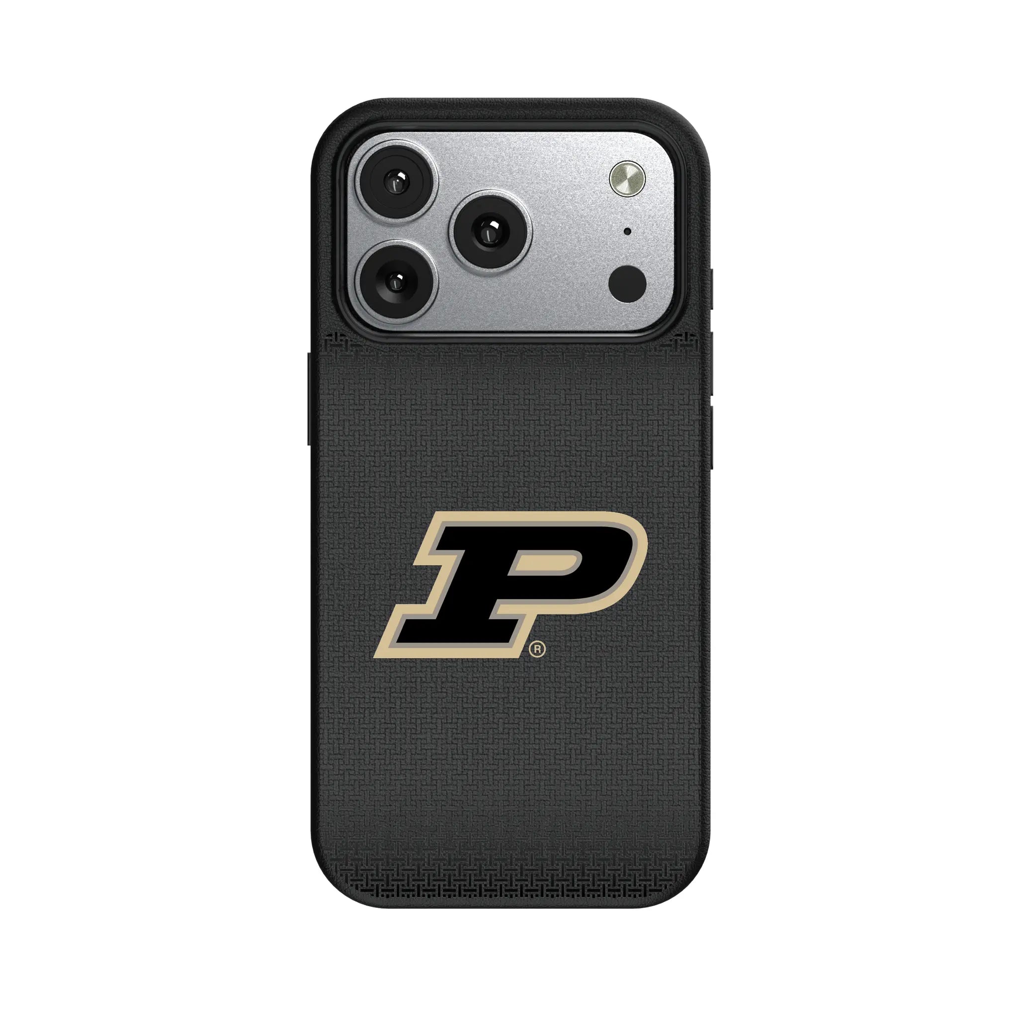 Purdue University Boilermakers Linen MagSafe Compatible Phone Case for Apple iPhone