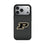 Purdue University Boilermakers Linen MagSafe Compatible Phone Case for Apple iPhone