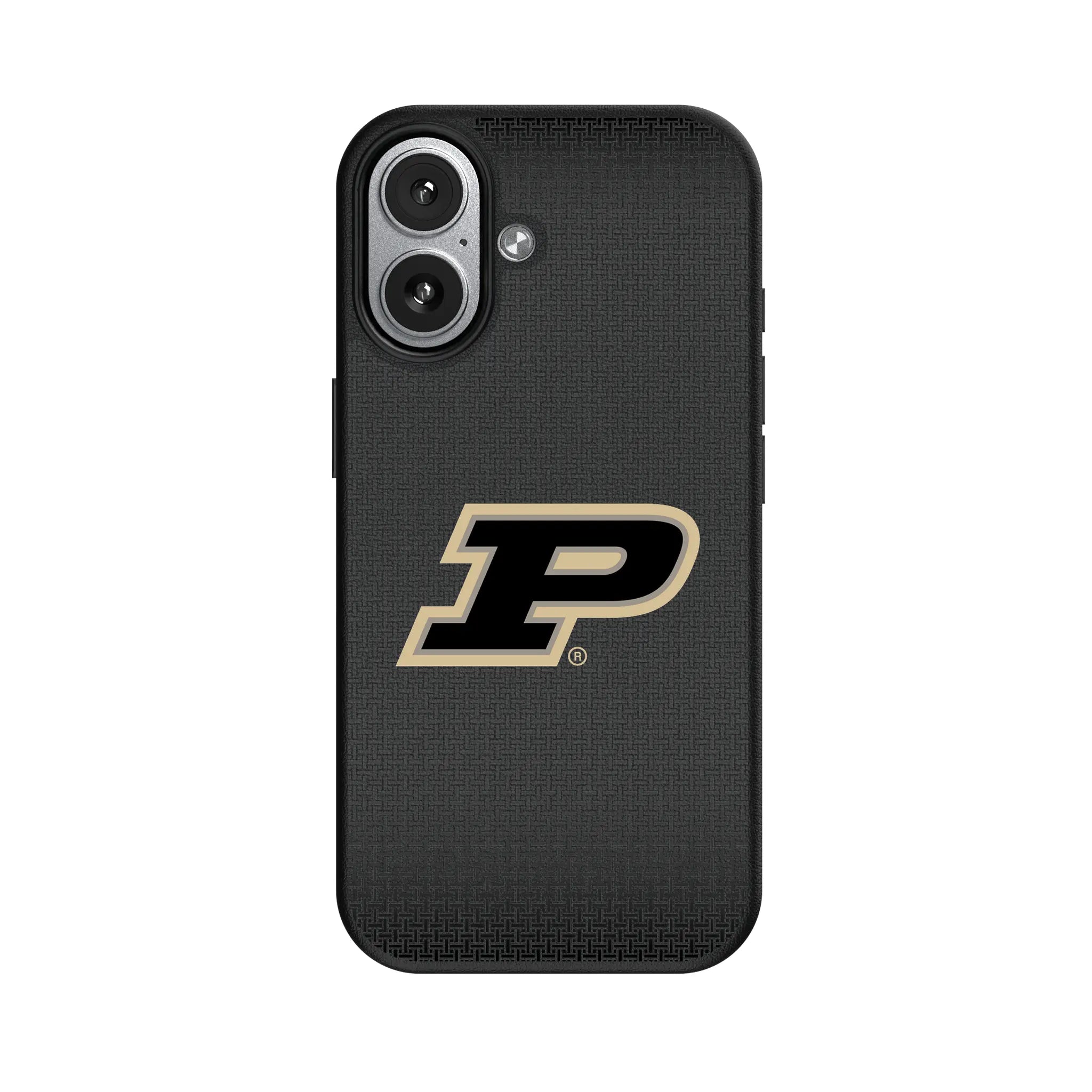 Purdue University Boilermakers Linen MagSafe Compatible Phone Case for Apple iPhone