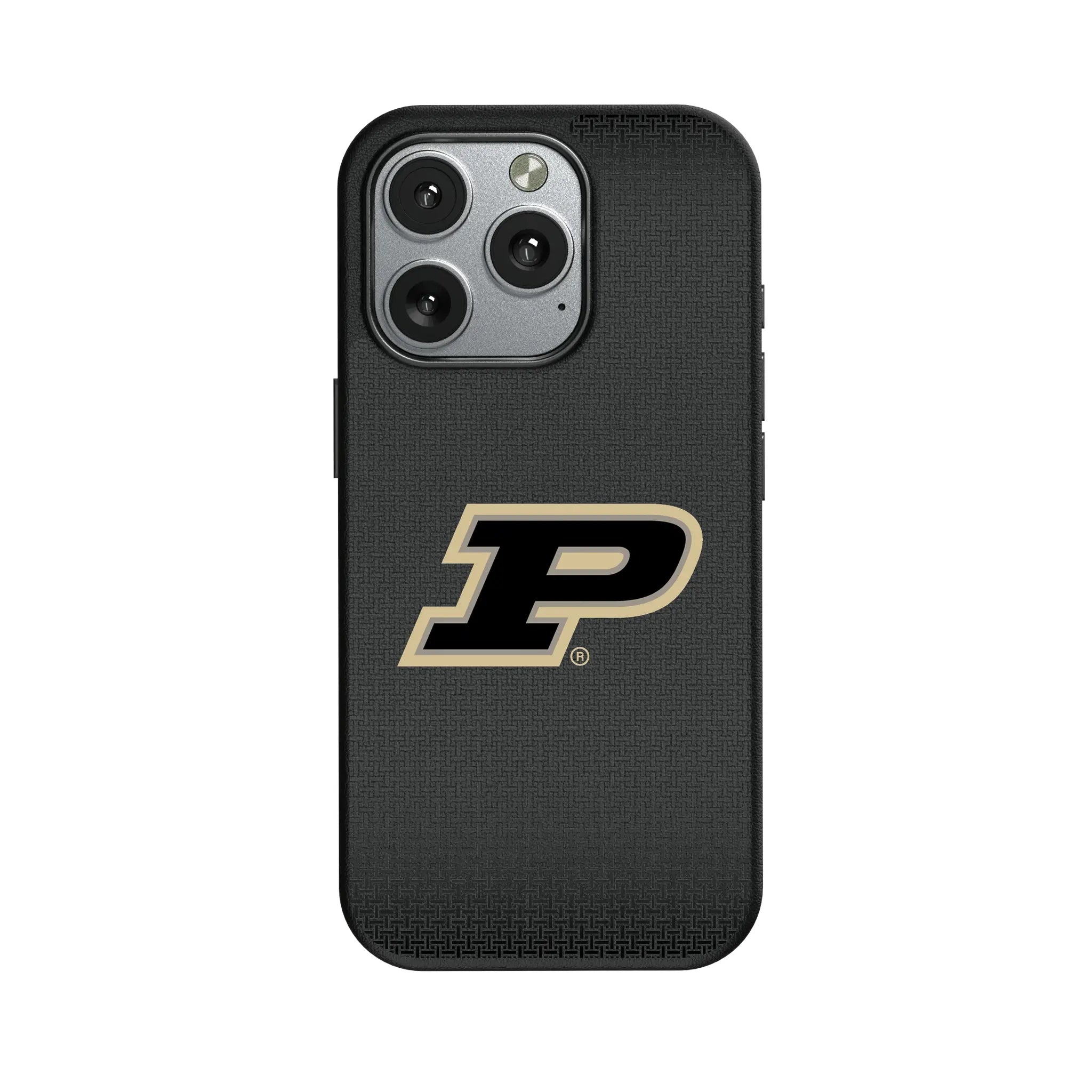 Purdue University Boilermakers Linen MagSafe Compatible Phone Case for Apple iPhone