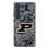 Purdue University Boilermakers Paisley Clear Phone Case for Samsung Galaxy