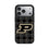 Purdue University Boilermakers Plaid MagSafe Compatible Phone Case for Apple iPhone