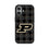 Purdue University Boilermakers Plaid MagSafe Compatible Phone Case for Apple iPhone
