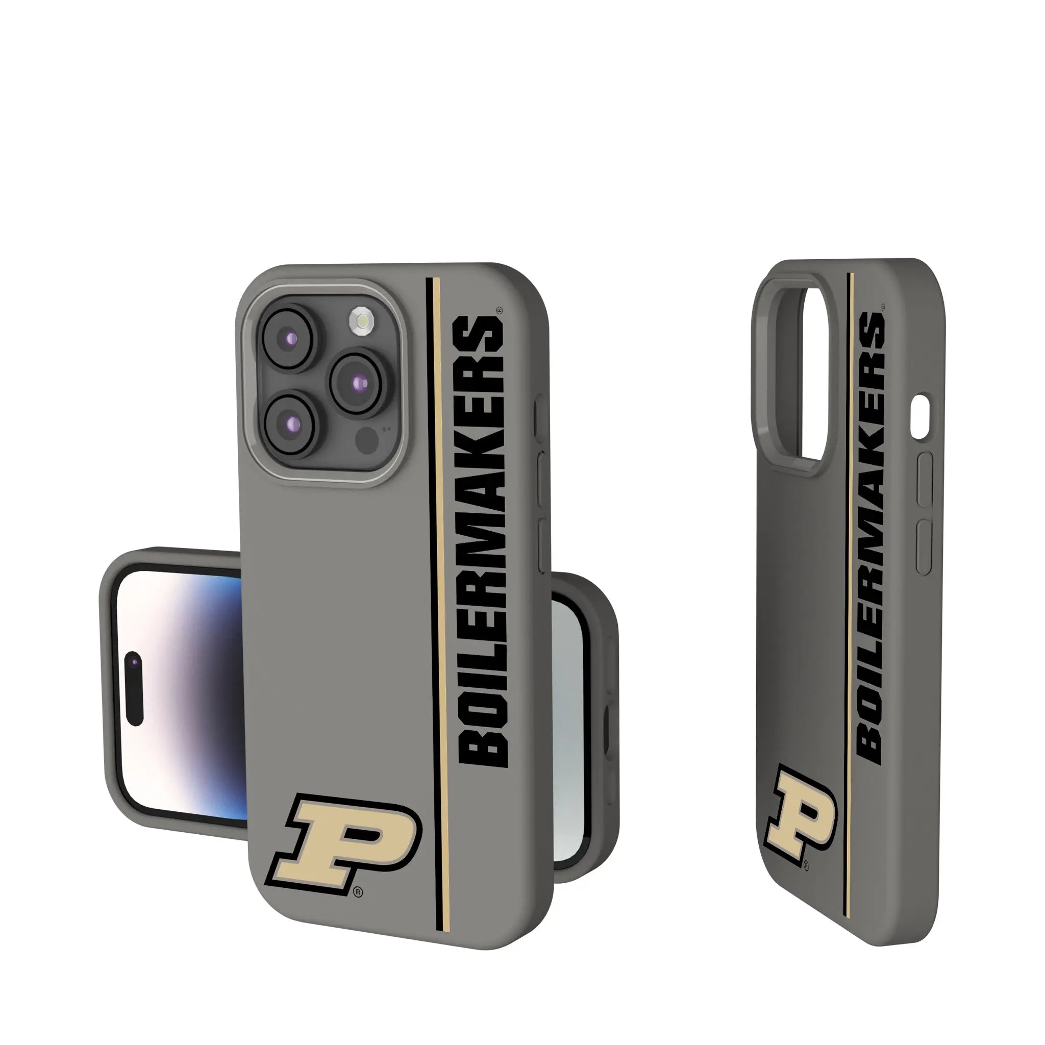 Purdue University Boilermakers Sidebar Soft Touch Phone Case