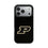 Purdue University Boilermakers Solid Bump Phone Case - Sports Gifts, Sports Memorabilia, Sports Collectibles, Fan Shop