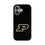 Purdue University Boilermakers Solid Bump Phone Case