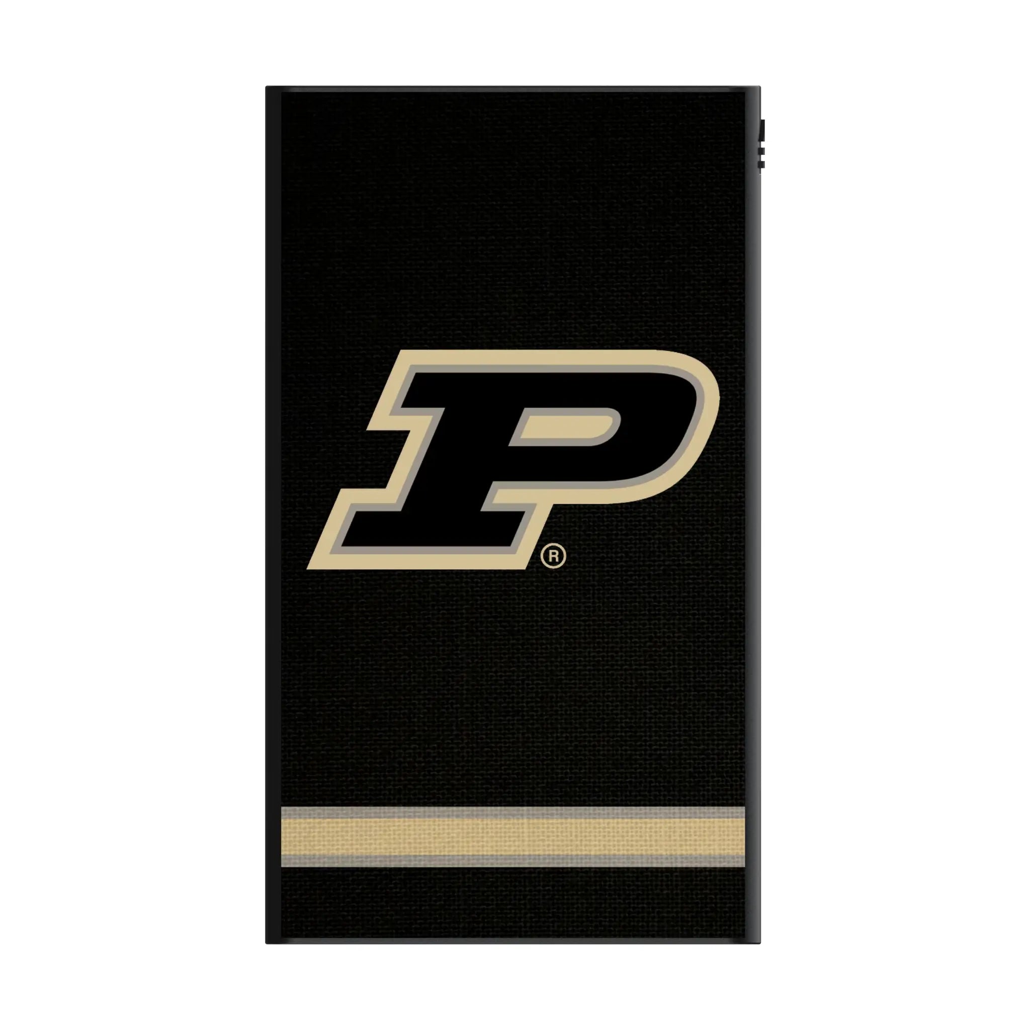 Purdue University Boilermakers Stripe 5000mAh Flat Powerbank