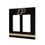 Purdue University Boilermakers Stripe Hidden-Screw Light Switch Plate