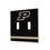 Purdue University Boilermakers Stripe Hidden-Screw Light Switch Plate