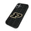 Purdue University Boilermakers Text Backdrop MagSafe Compatible Phone Case for Apple iPhone