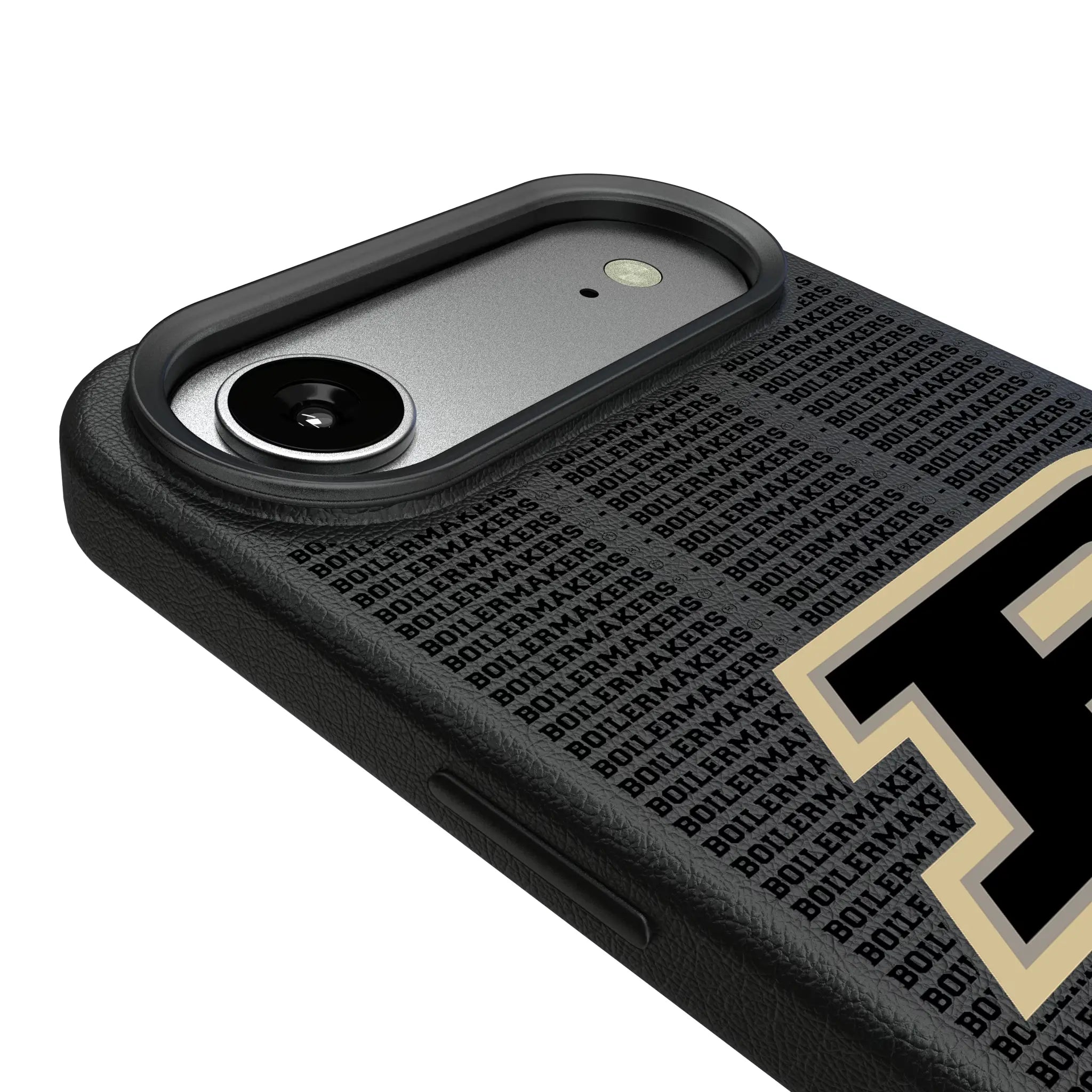 Purdue University Boilermakers Text Backdrop MagSafe Compatible Phone Case for Apple iPhone