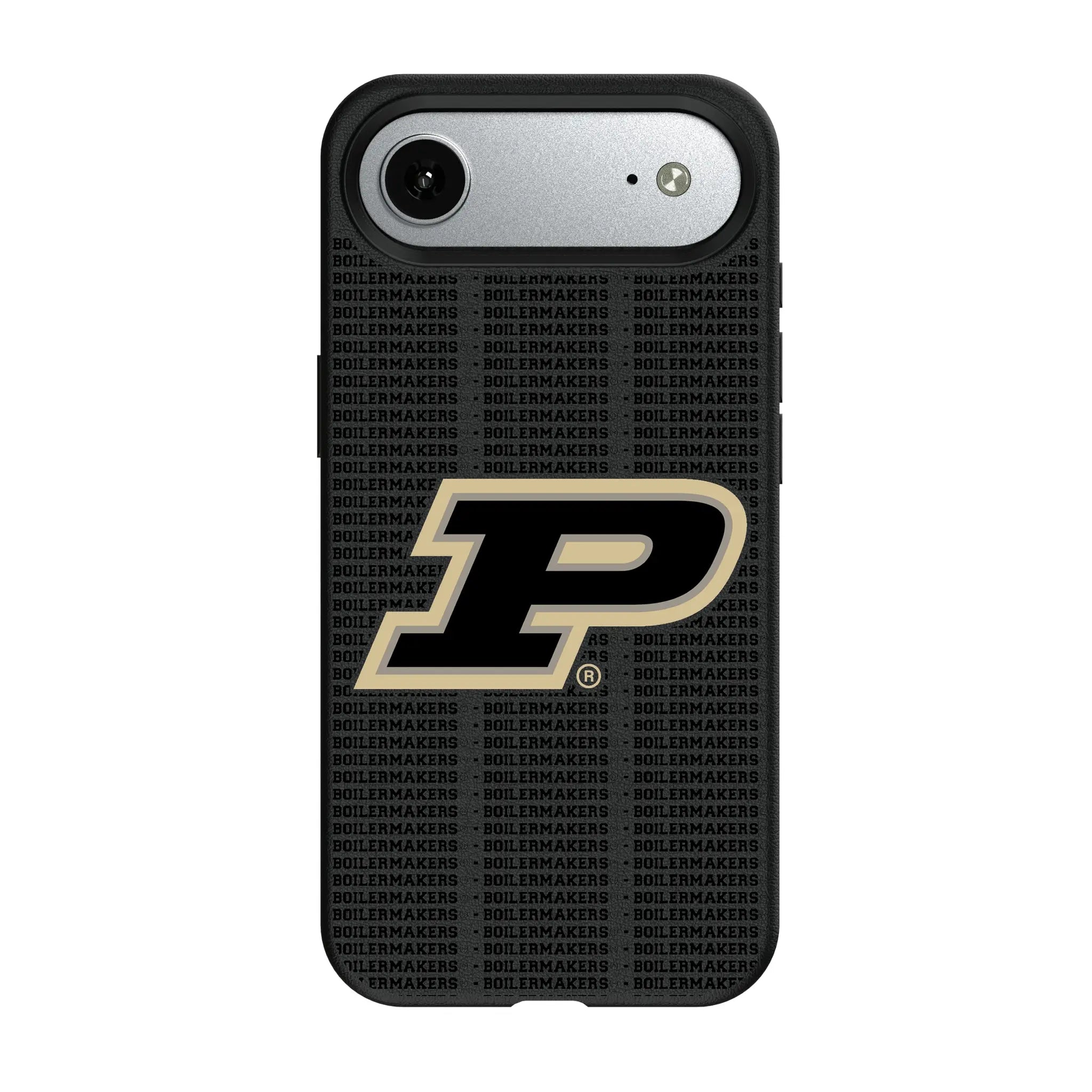 Purdue University Boilermakers Text Backdrop MagSafe Compatible Phone Case for Apple iPhone