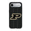 Purdue University Boilermakers Text Backdrop MagSafe Compatible Phone Case for Apple iPhone