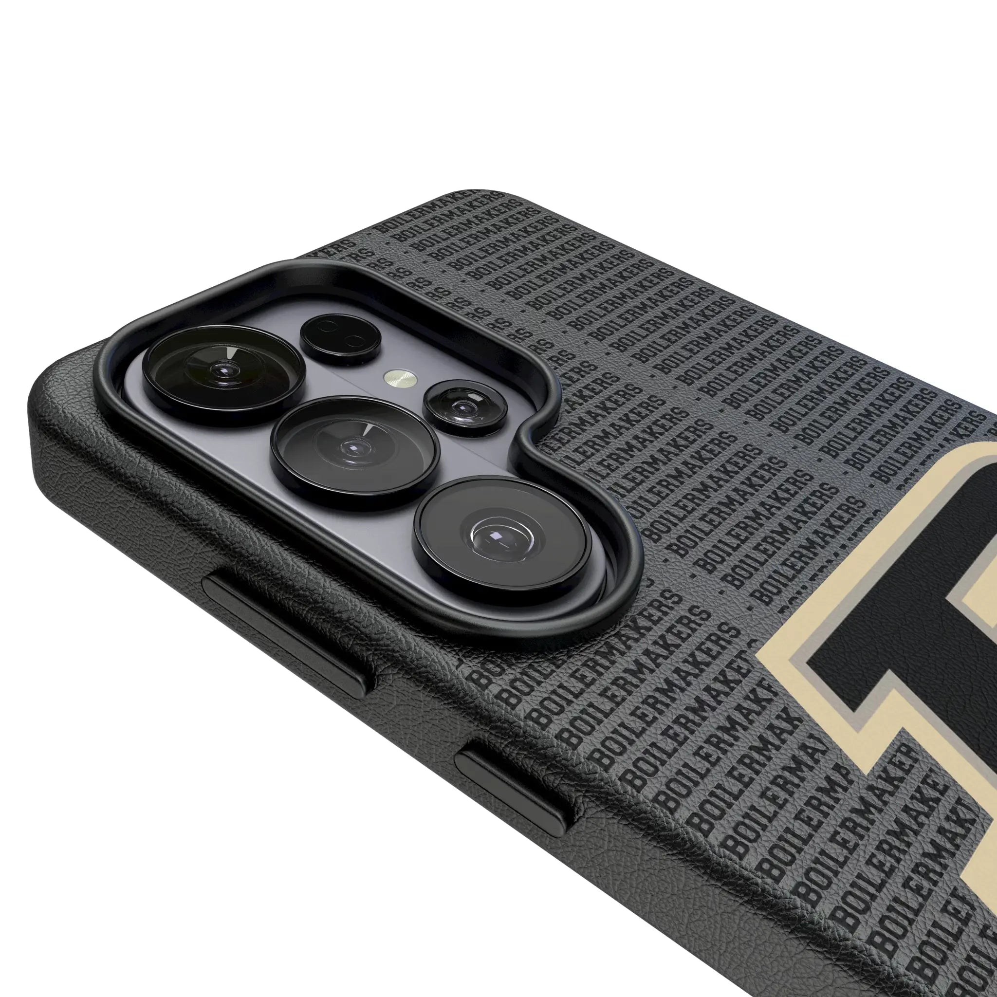 Purdue University Boilermakers Text Backdrop MagSafe Compatible Phone Case for Samsung Galaxy