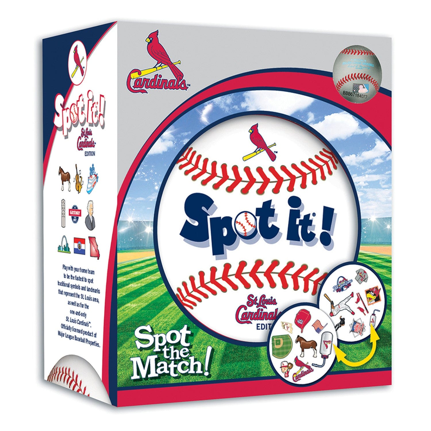 St. Louis Cardinals Spot It! Card Game - Sports Gifts, Sports Memorabilia, Sports Collectibles, Fan Shop