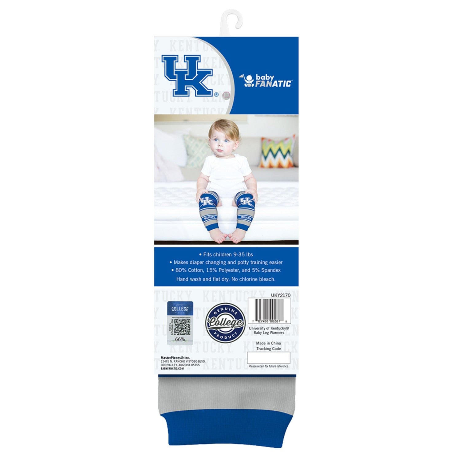 Kentucky Wildcats Baby Leg Warmers - Adorable Team Spirit for Little Fans - Sports Gifts, Sports Memorabilia, Sports Collectibles, Fan Shop