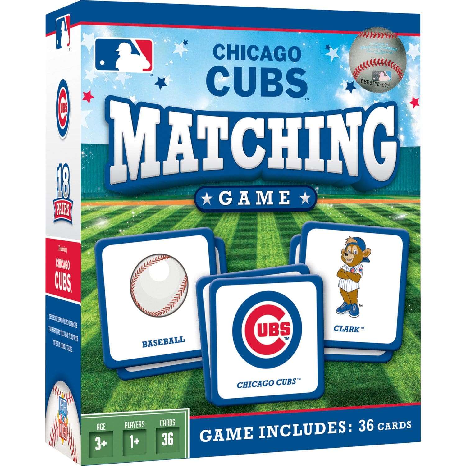 Chicago Cubs Memory Match Game - Sports Gifts, Sports Memorabilia, Sports Collectibles, Fan Shop