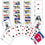 Texas Rangers Playing Cards - 54 Card Deck - Sports Gifts, Sports Memorabilia, Sports Collectibles, Fan Shop