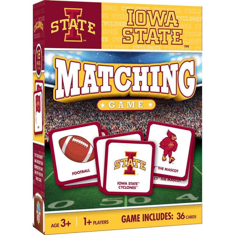 Iowa State Cyclones Memory Matching Game - Sports Gifts, Sports Memorabilia, Sports Collectibles, Fan Shop