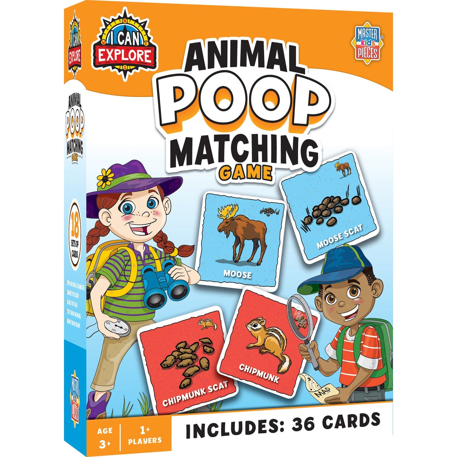 Animal Poop Matching Game - 757 Sports Collectibles