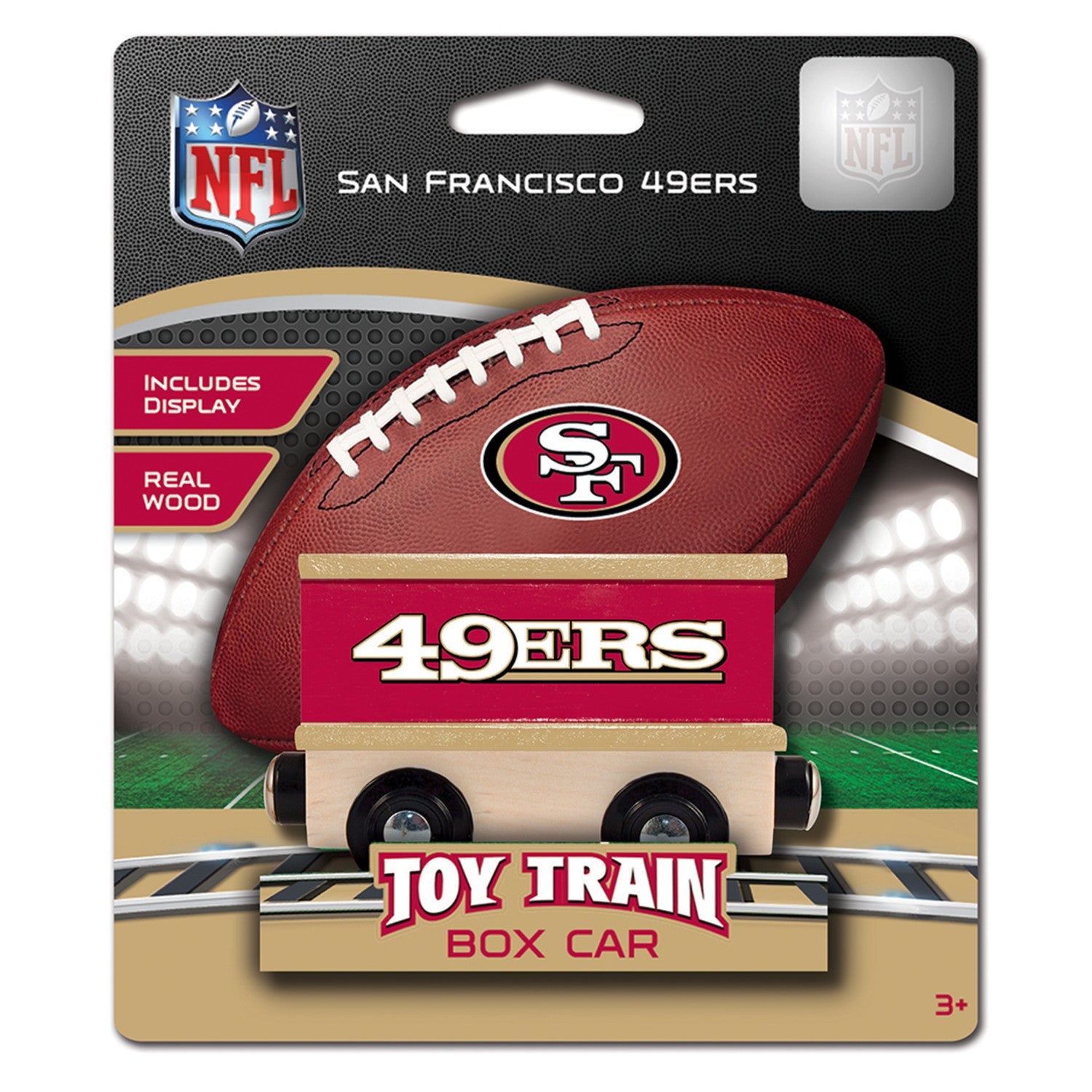 San Francisco 49ers Toy Train Box Car - 757 Sports Collectibles