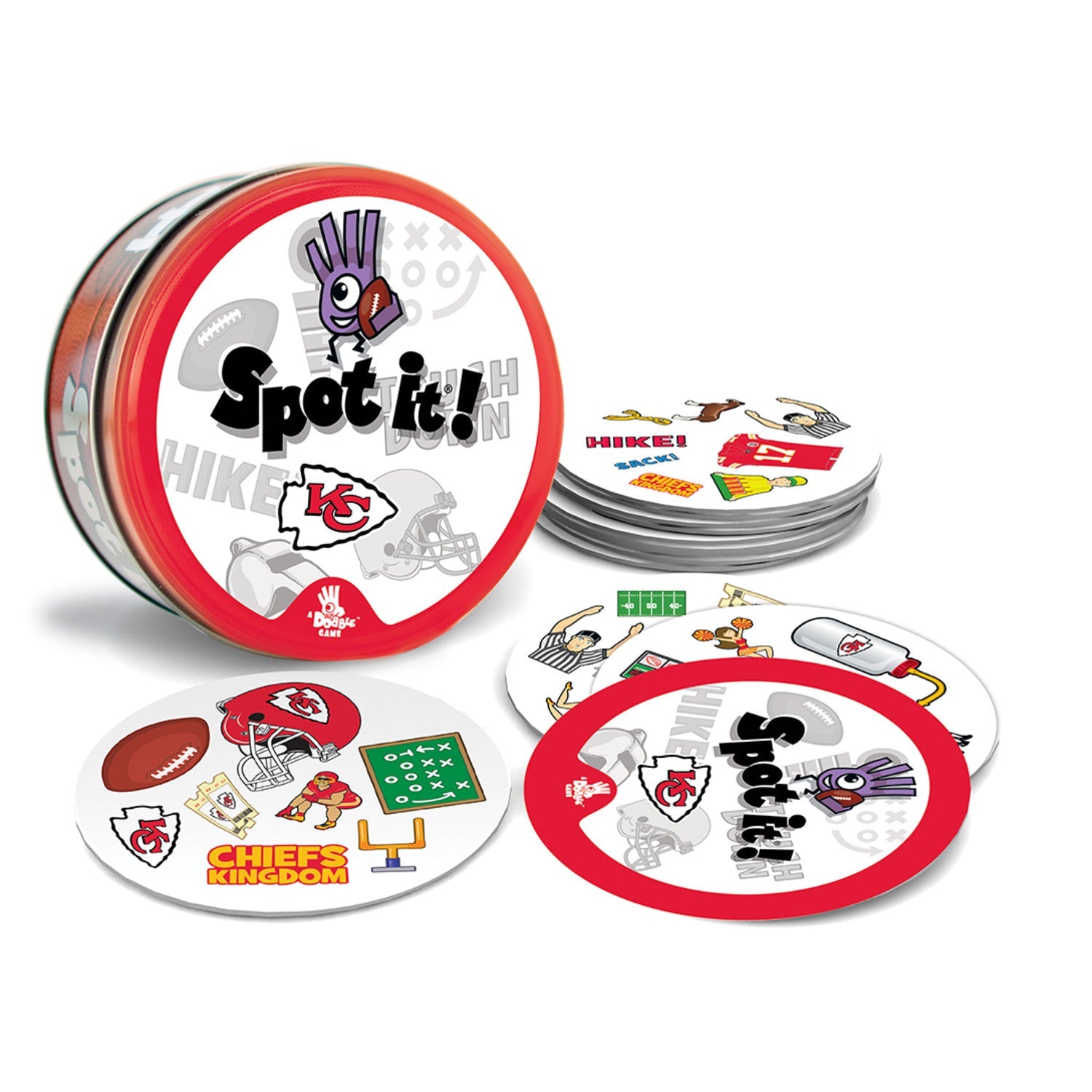 Kansas City Chiefs Spot It! Card Game - 757 Sports Collectibles