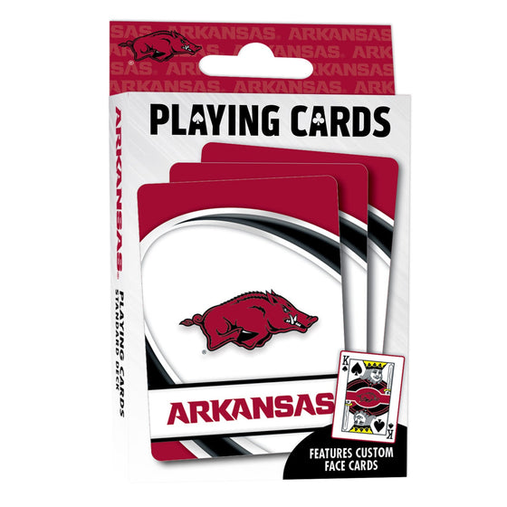 Arkansas Razorbacks Playing Cards - 54 Card Deck - 757 Sports Collectibles