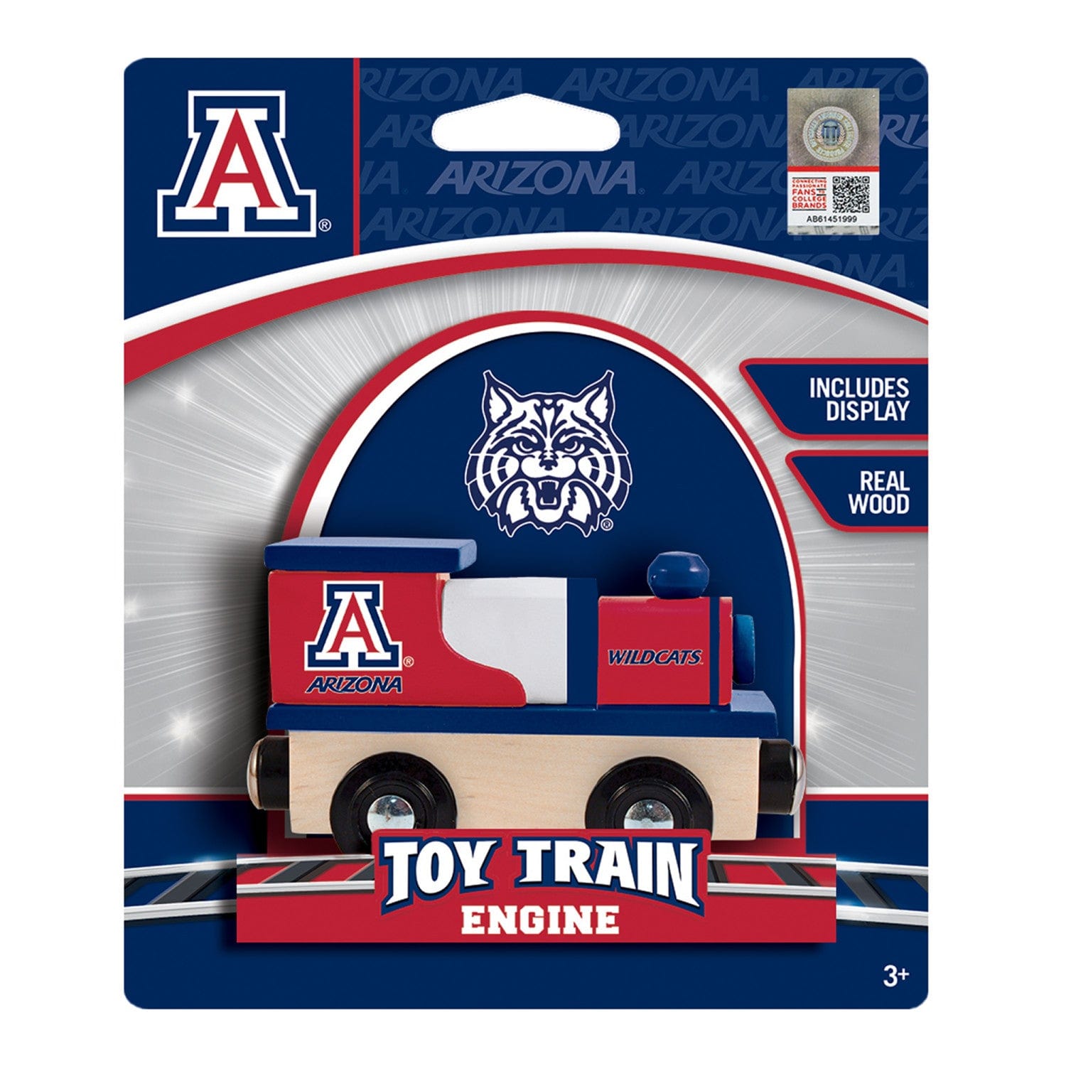 Arizona Wildcats Toy Train Engine - Sports Gifts, Sports Memorabilia, Sports Collectibles, Fan Shop
