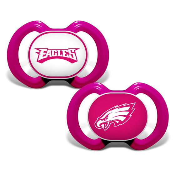 Philadelphia Eagles - Pink Pacifier 2-Pack - 757 Sports Collectibles