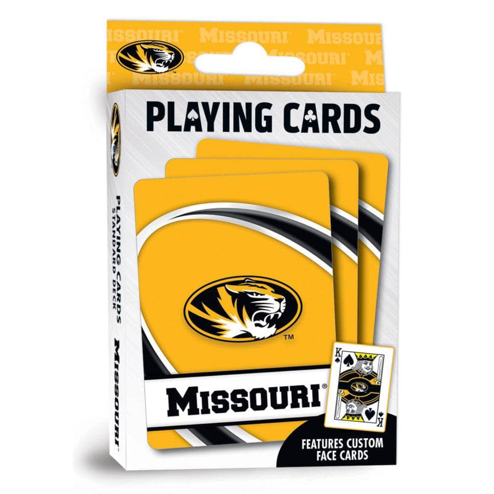 Missouri Tigers 54-Card Deck Playing Cards - Sports Gifts, Sports Memorabilia, Sports Collectibles, Fan Shop