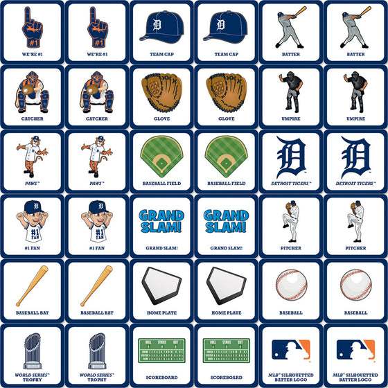 Detroit Tigers Matching Game - 757 Sports Collectibles