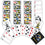 Michigan Wolverines Neon Playing Cards - 54 Card Deck