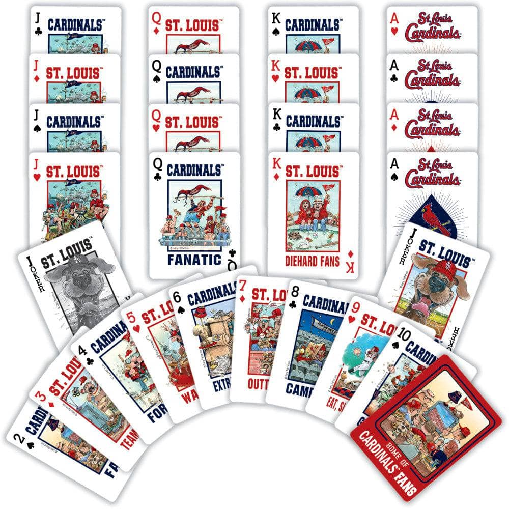 St. Louis Cardinals Fan Deck Playing Cards - 54 Card Deck