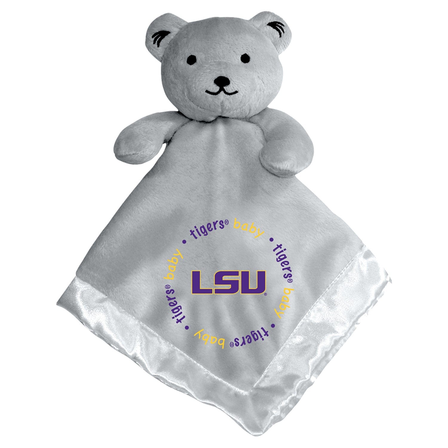 LSU Tigers Security Bear in Gray - Sports Gifts, Sports Memorabilia, Sports Collectibles, Fan Shop