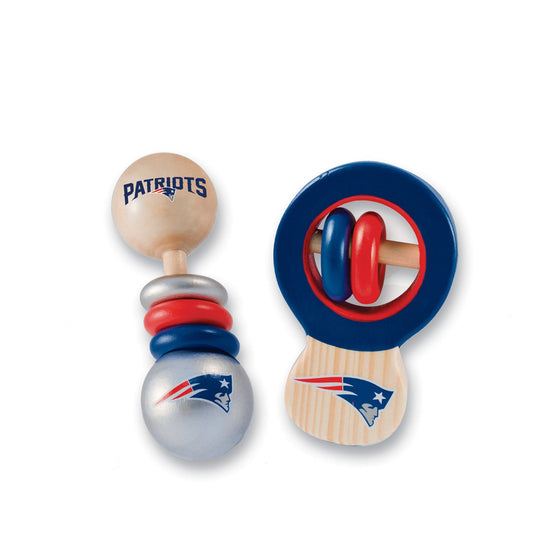 New England Patriots - Baby Rattles 2-Pack - 757 Sports Collectibles