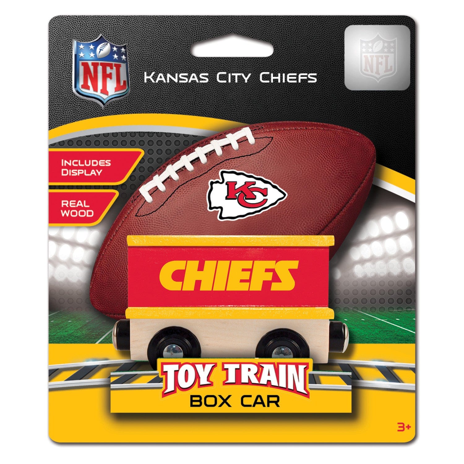 Kansas City Chiefs Collectible Toy Train Box Car