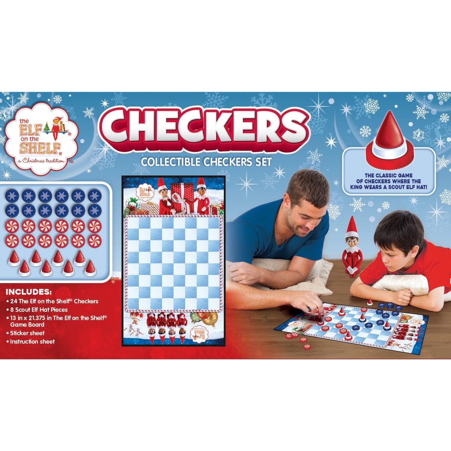 Elf on the Shelf Checkers - 757 Sports Collectibles
