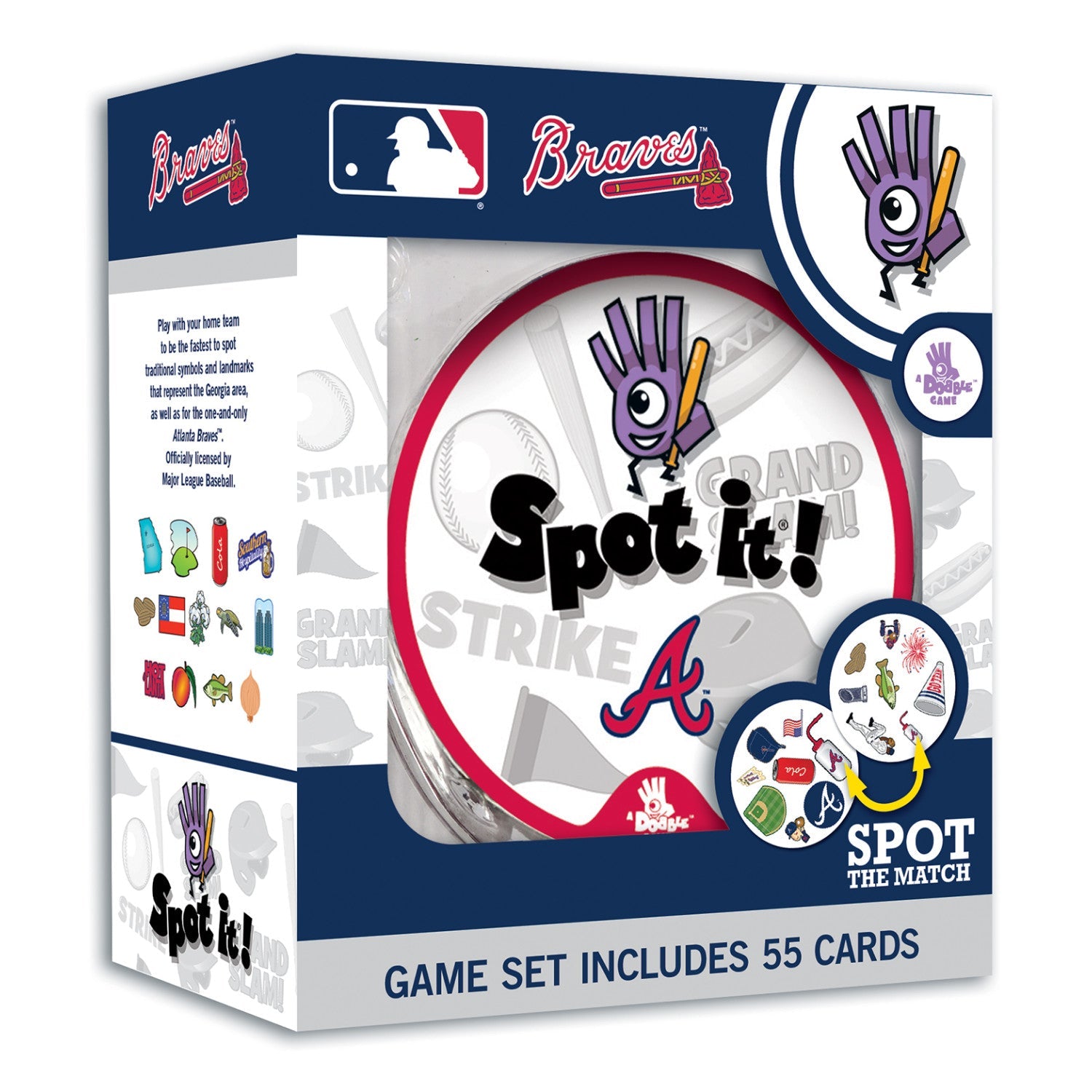 Atlanta Braves Spot It! Card Game - 757 Sports Collectibles