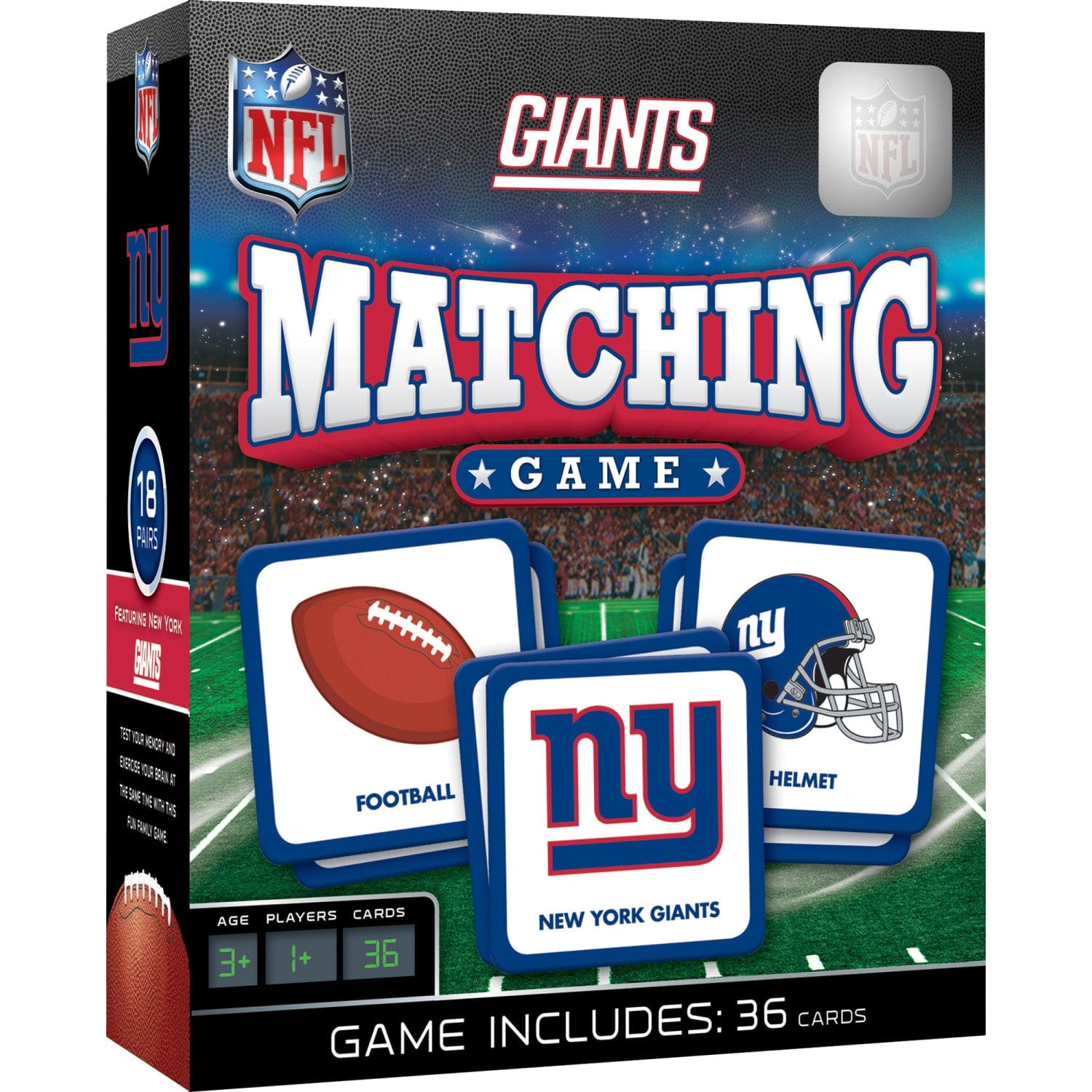 New York Giants Memory Matching Game