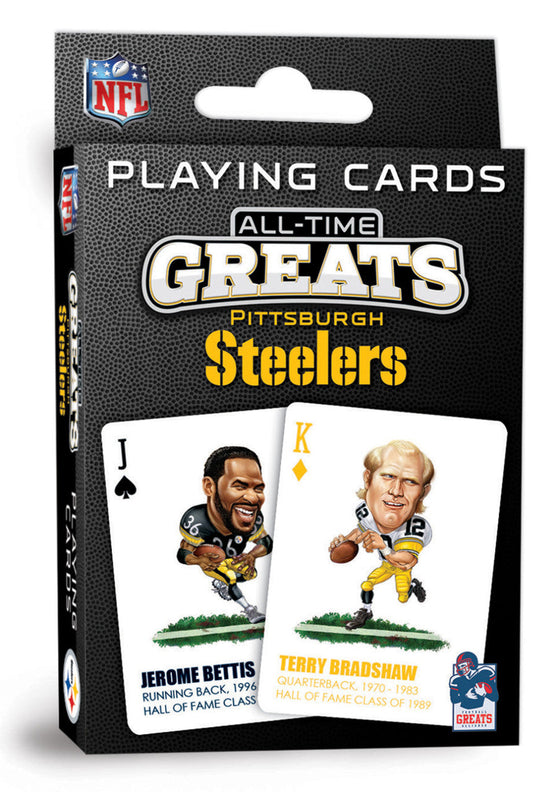 Pittsburgh Steelers - All Time Greats NFL Playing Cards - 54 Card Deck