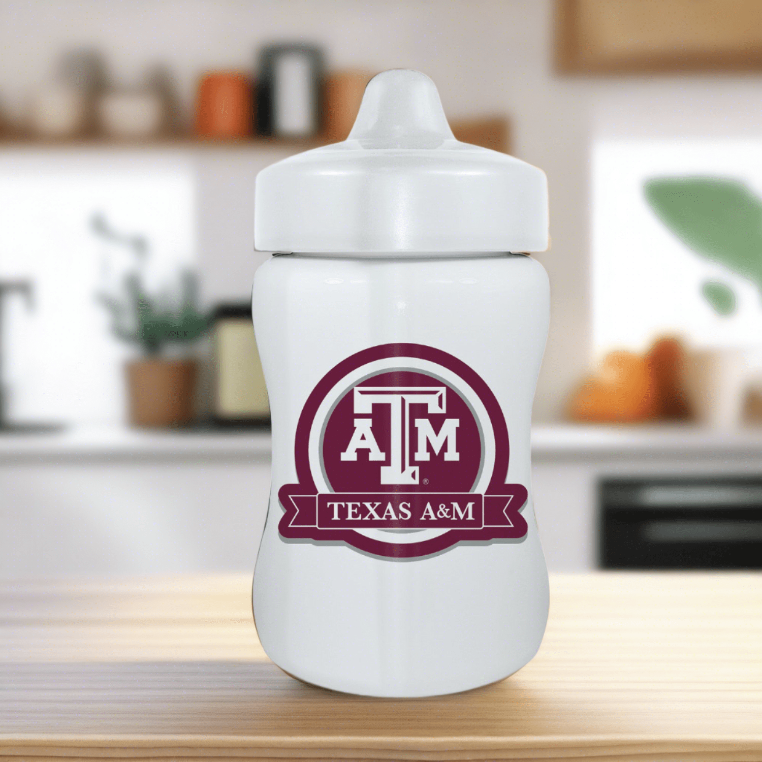 Texas A&M Aggies Insulated Sippy Cup - Sports Gifts, Sports Memorabilia, Sports Collectibles, Fan Shop