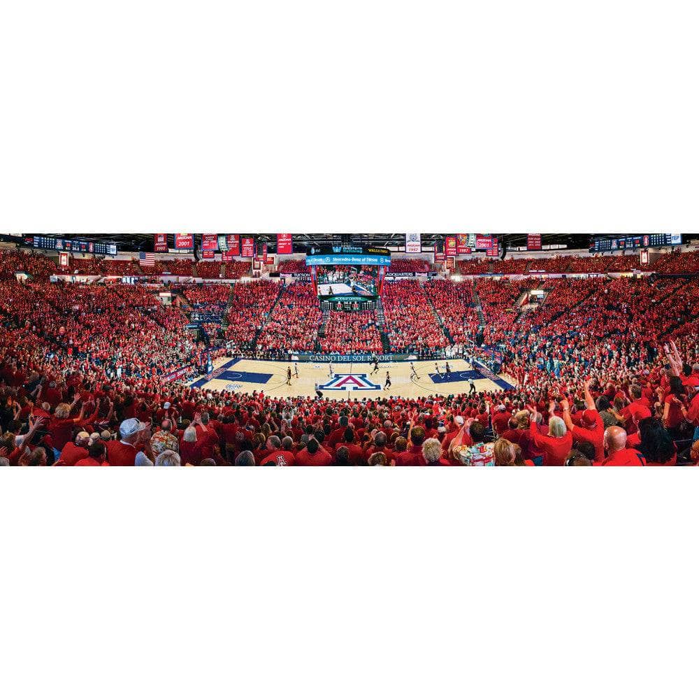Arizona Wildcats 1000 Piece Panoramic Jigsaw Puzzle - Sports Gifts, Sports Memorabilia, Sports Collectibles, Fan Shop
